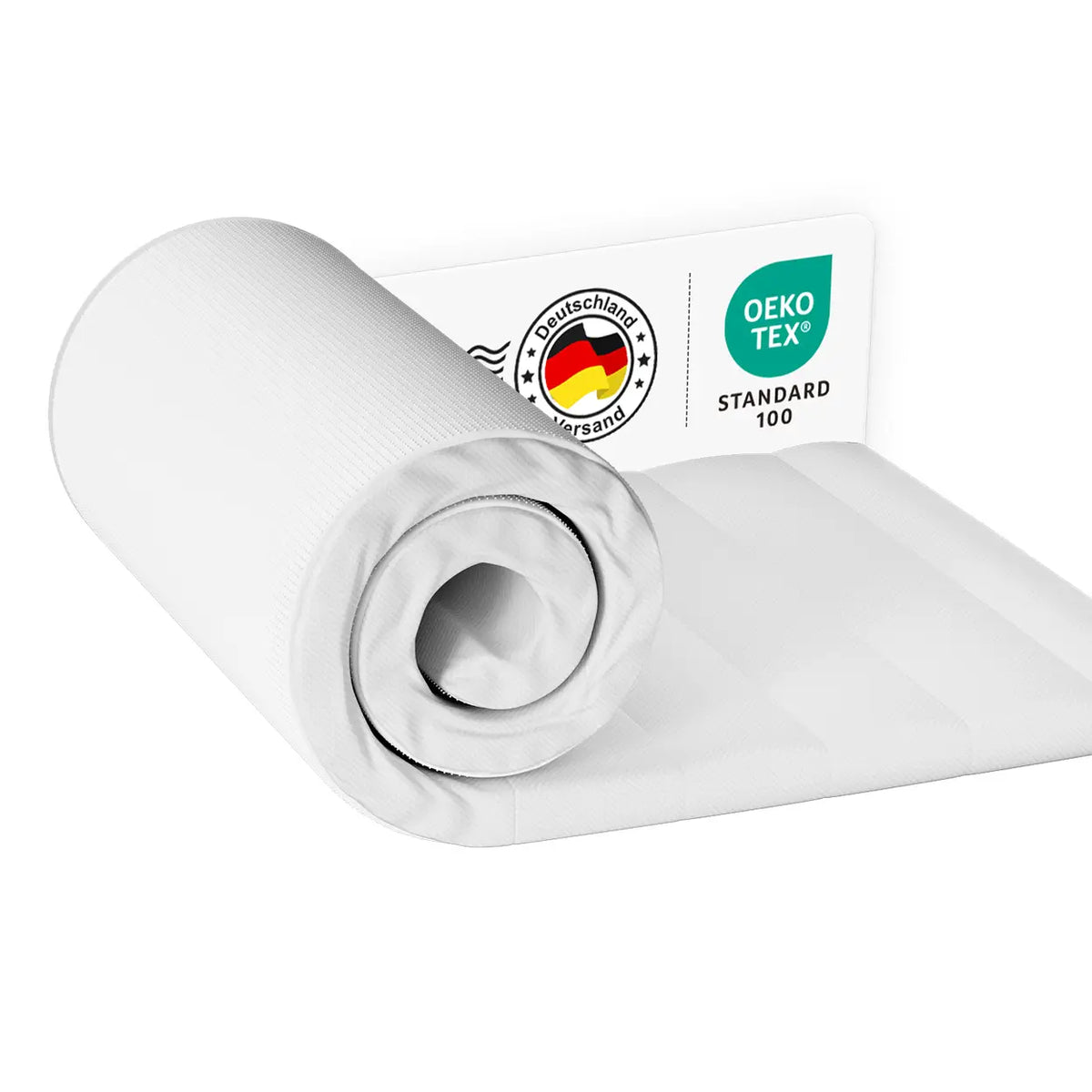 GTIMEX Topper Topper 140x200 cm 5 cm hoch, waschbarer Bezug, rutschfest, für Allergiker geeignet